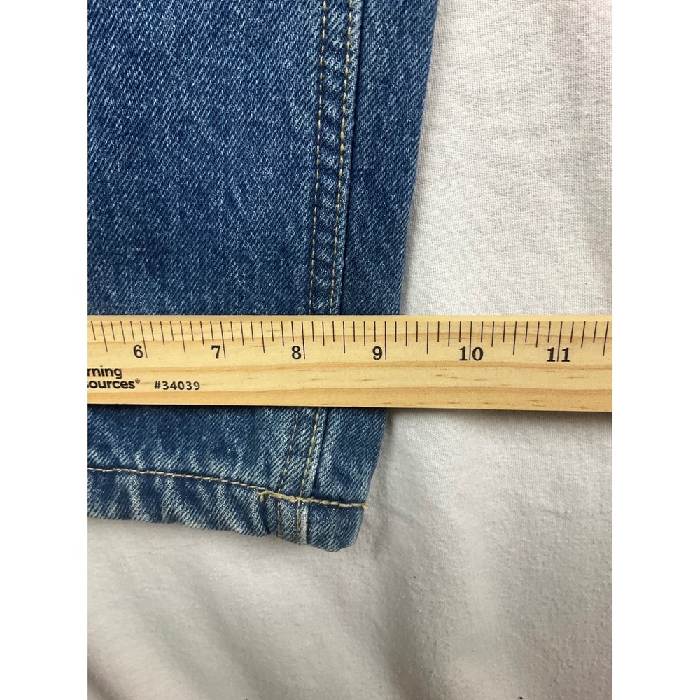 Insulated Gear Mens Jeans 40x32 (fits 40x31) Blue Fleece Lined Denim Work Pants - Picture 9 of 13